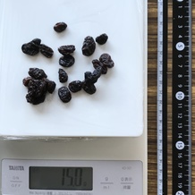 15g分のレイズン 15.0g