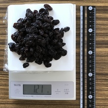 200ml分のレイズン 121g