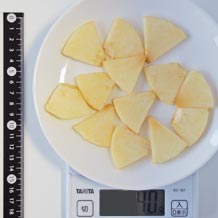 サラダ用リンゴスライス13個