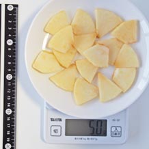 サラダ用リンゴスライス16個