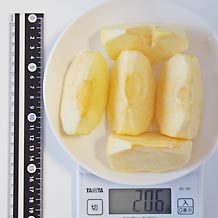 皮むきりんご5/6