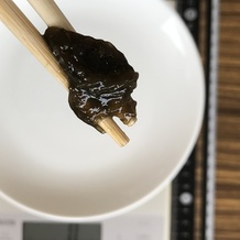 沖縄もずく1掴みのクロースアップ