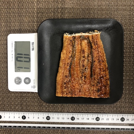 1/2尾分のうなぎの蒲焼き