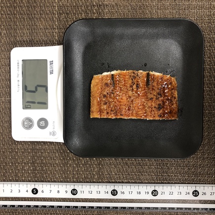 1/4尾分のうなぎの蒲焼き