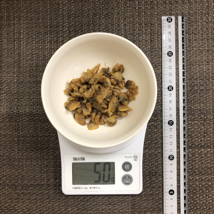 小皿50g分のあさりの佃煮