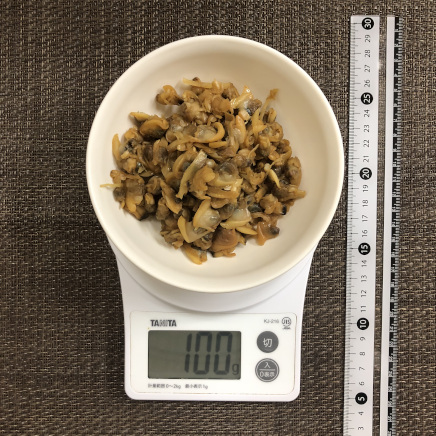 小皿100g分のあさりの佃煮