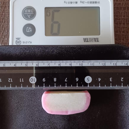 長さ約4㎝・幅約1㎝のかまぼこ 9g