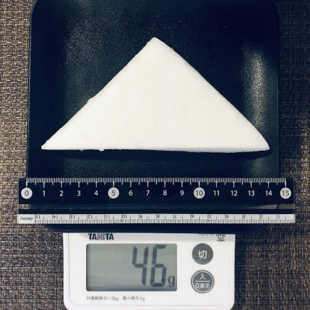 約1/2枚のはんぺん 46g