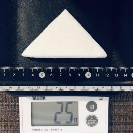 約1/4枚のはんぺん 25g