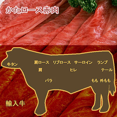 牛肉かたロース赤肉