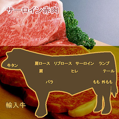 牛肉サーロイン赤肉