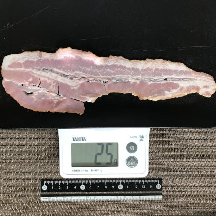 ベーコン1枚 25g