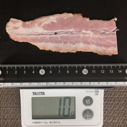 ベーコン 10g