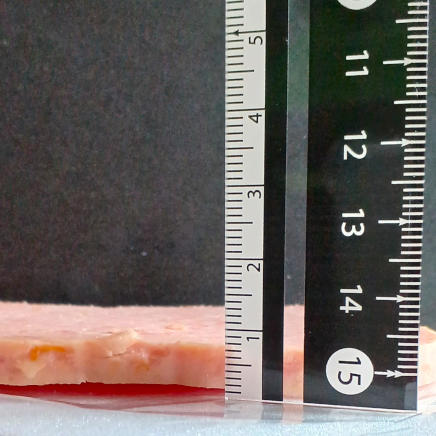 1枚40gのランチョンミート(厚さ約7㎜)