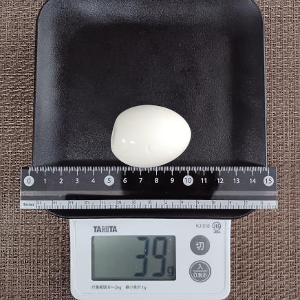 ゆで卵 39g