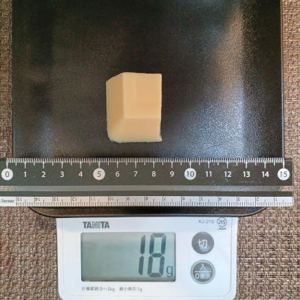 玉子豆腐約1/4個 18g