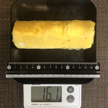 厚焼き巻きたまご 1本（卵3個分） 161g