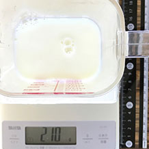 牛乳入りシリアル一皿分の牛乳 200ml 210g