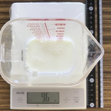 牛乳 100ml 96g