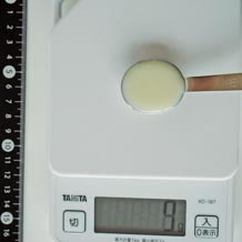 コンデンスミルク小匙1杯 9g