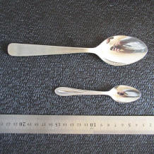 ティースプーンとカレースプーン