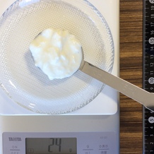 大さじ一杯分のヨーグルト(24g)