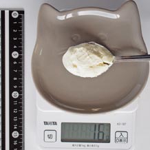 大スプーン1杯のクリームチーズ