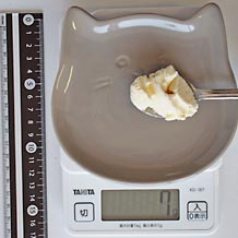 ティースプーン１杯のアイスクリーム