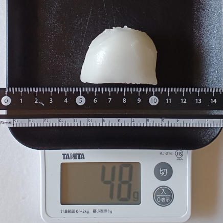 かしわもち約1/2個48g