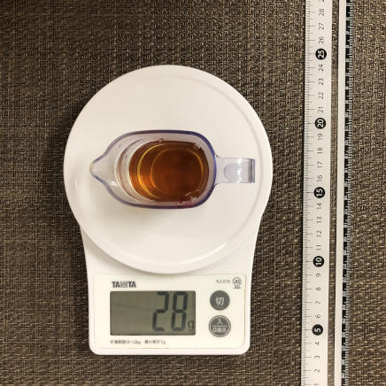 計量カップ30ml(シングル)のブランデー