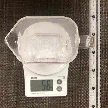 計量カップ60ml(ダブル)のジン