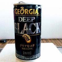 ジョージア ディープブラック(缶) 185g