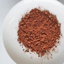 ピュアココア大匙1杯を拡げる