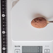 ティースプーン1杯のココア