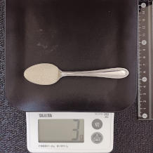 ティースプーン軽く1杯分の昆布茶 3g