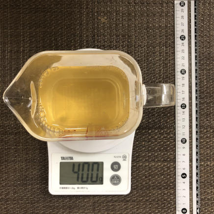 400ml分のしいたけだし
