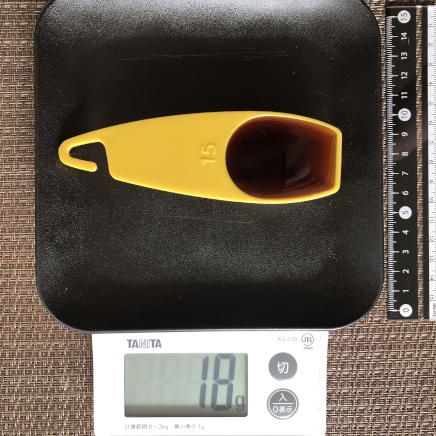 大さじ1杯分のめんつゆ 18g