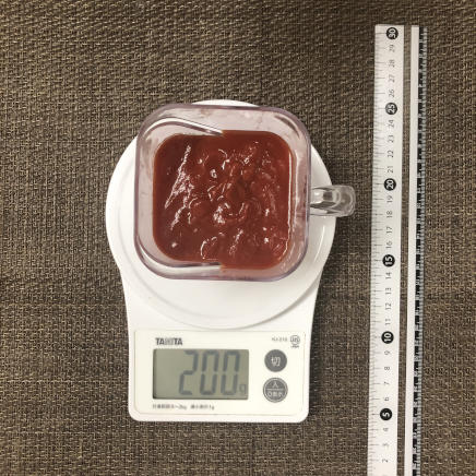 200g分のトマトピューレ