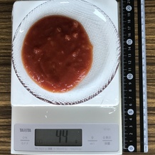 トマトソースお玉3/5位(~30ml) 44g