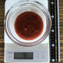 トマトソースお玉1杯 76g