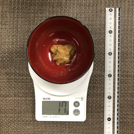 ペーストタイプのインスタント味噌汁1人前