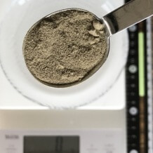 こしょう小さじ一杯のクロースアップ