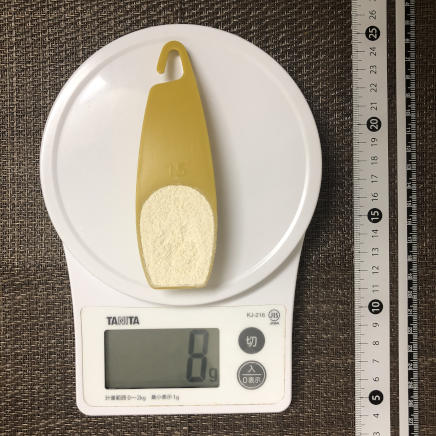 大さじ1杯分の粉わさび