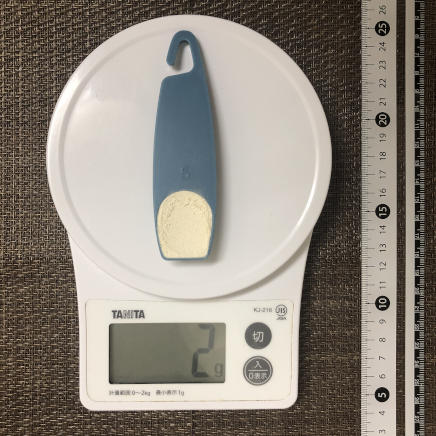 小さじ1杯分の粉わさび