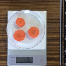 ニンジン（1個分のカレーライス材料）