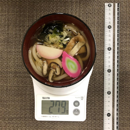 半人前のおかめうどん