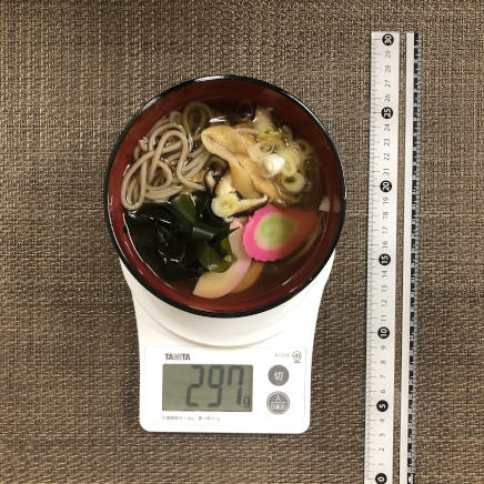 半人前のおかめそば