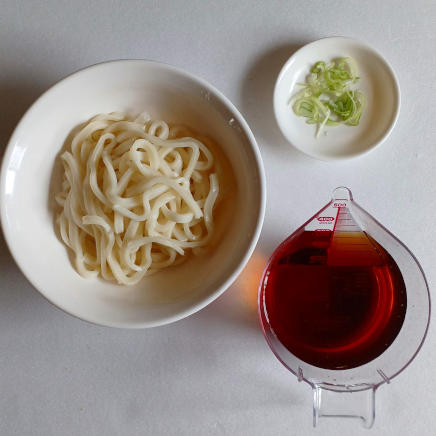 かけうどんの材料