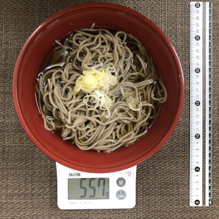 丼1杯・1人前のかけそば