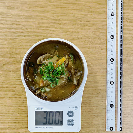 汁椀1杯分のカレーそば